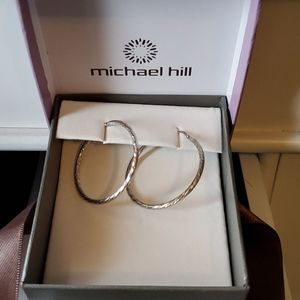 Sterling Silver hoop earrings
